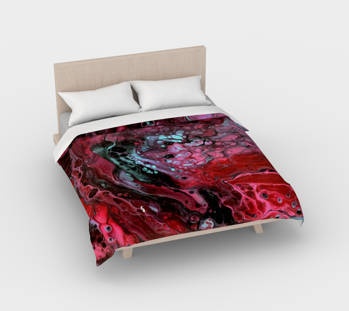 Deep Magenta - Duvet Cover