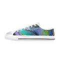 Fluid Art Heart - Men's Classic Canvas Shoes