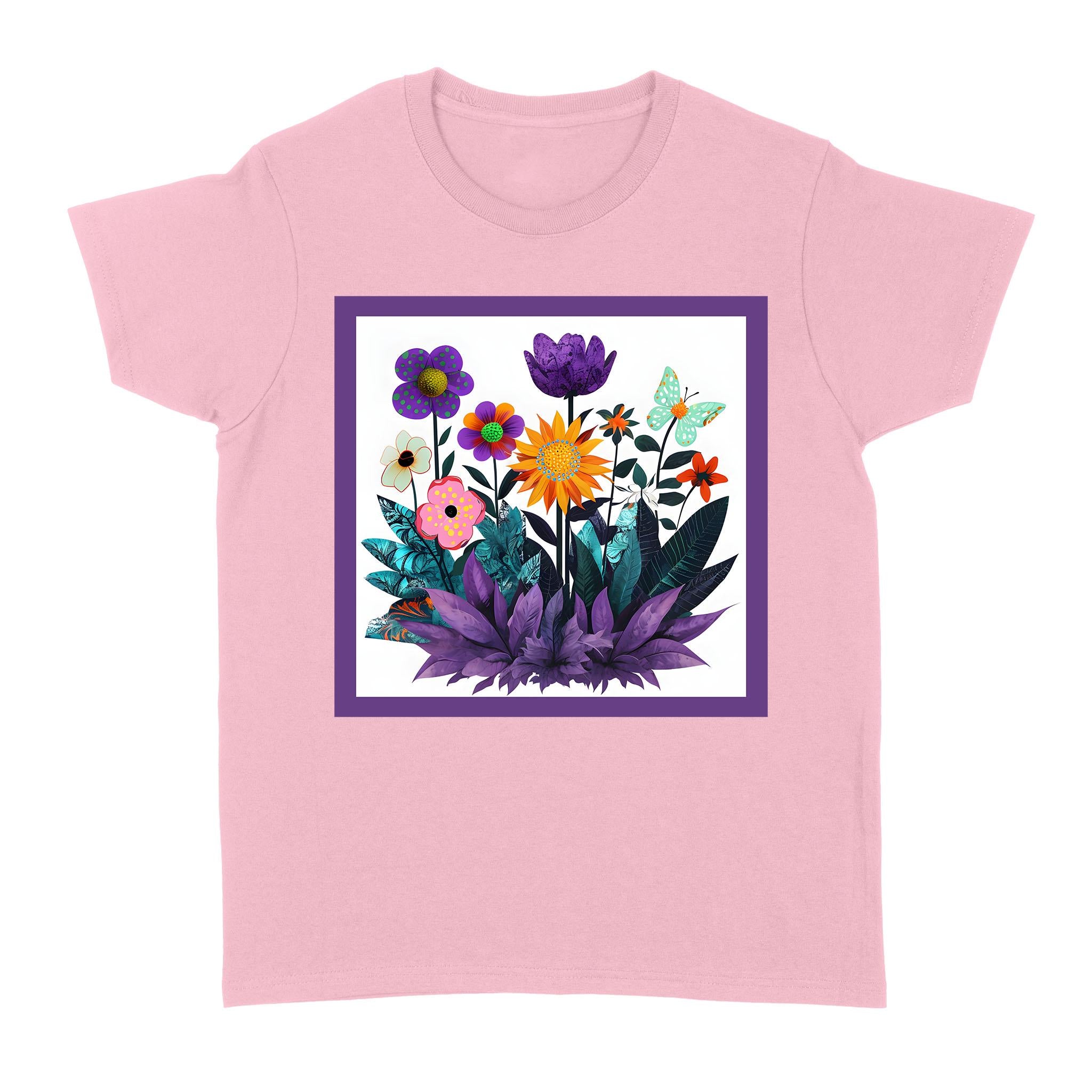 Abstract Purple Garden - Standard Women's T-shirt