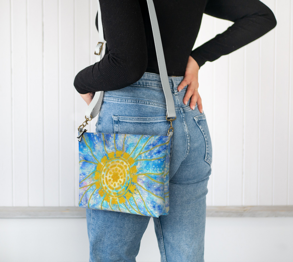 Serenity - Vegan Leather Crossbody Purse