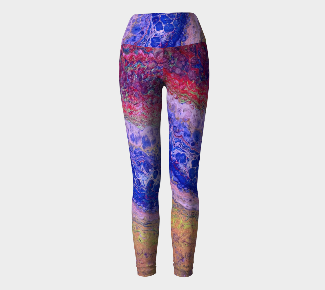 Tie Dye Delight - Yoga Leggings