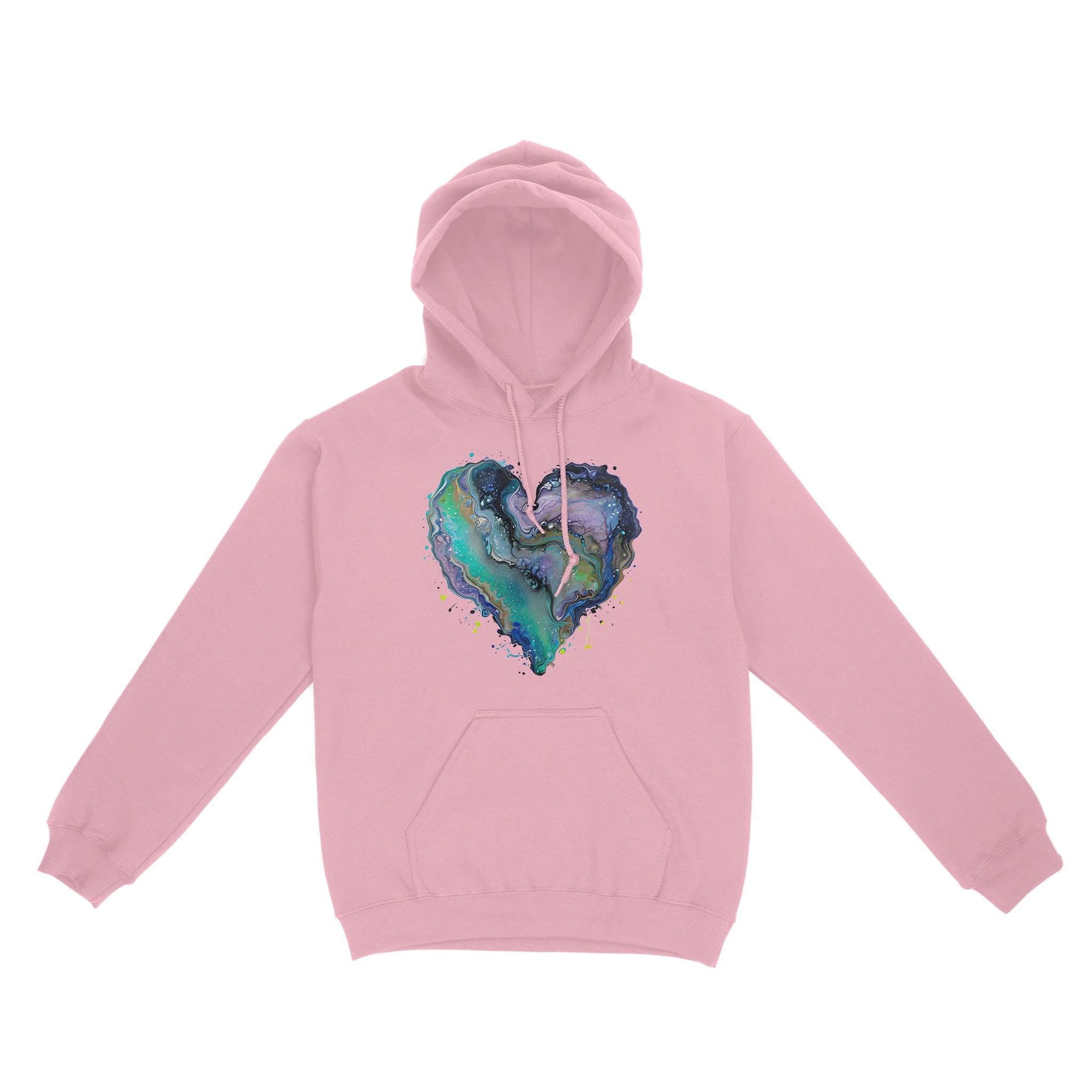 Fluid Art Heart (1) - Unisex Standard Hoodie