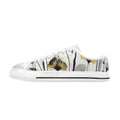 Golden Ginkgo - Women's Classic Canvas Shoes