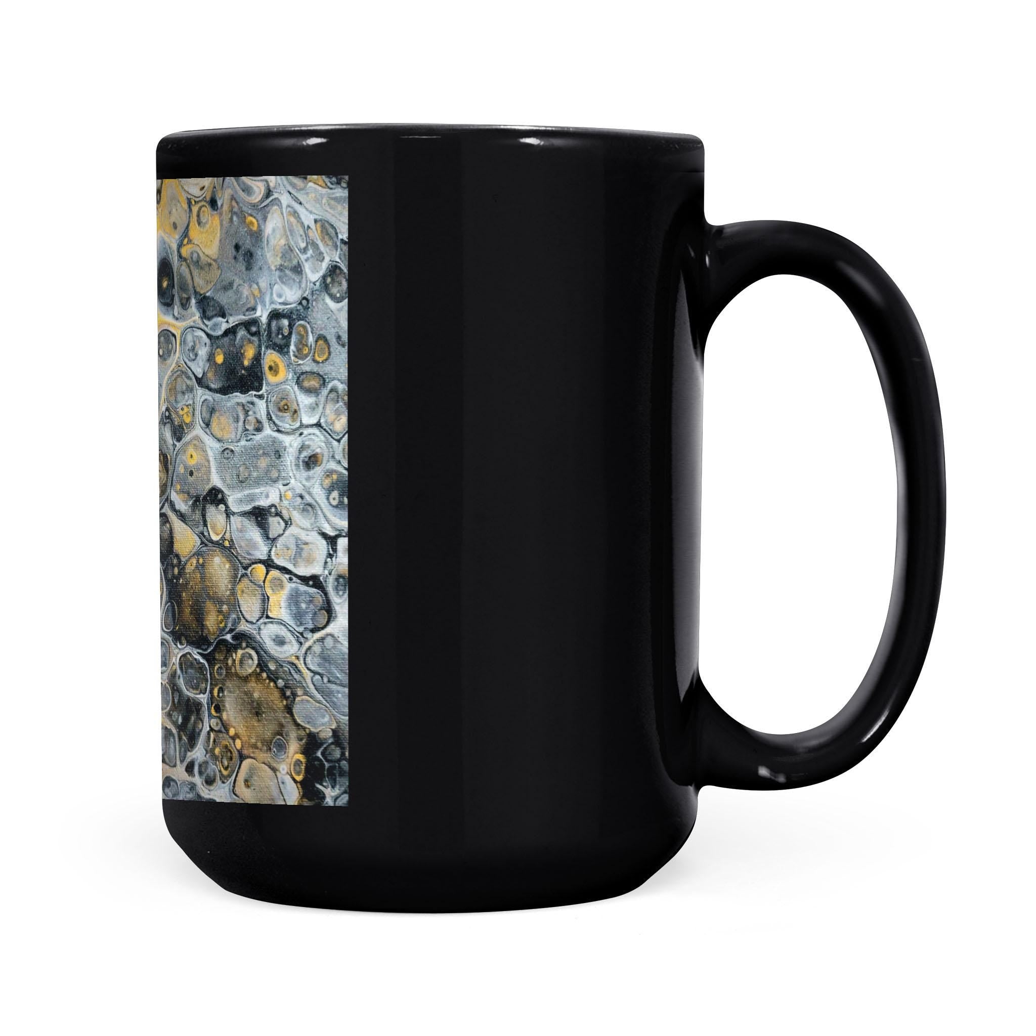 Stone Art - Black Mug (New)