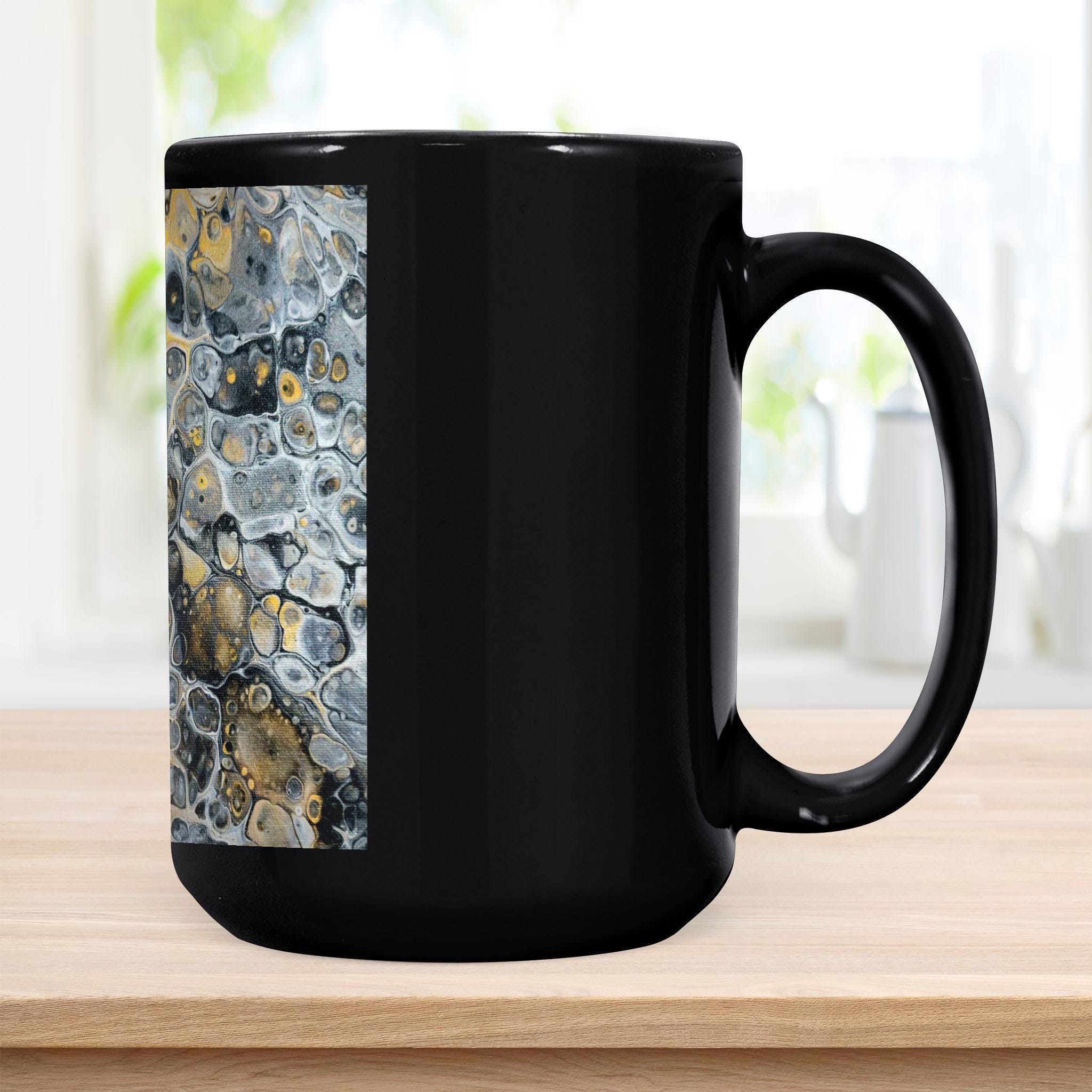 Stone Art - Black Mug (New)