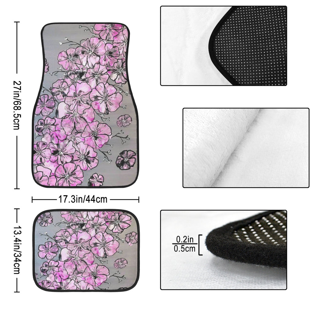 Garden of Hope 4-Piece Car Floor Mats