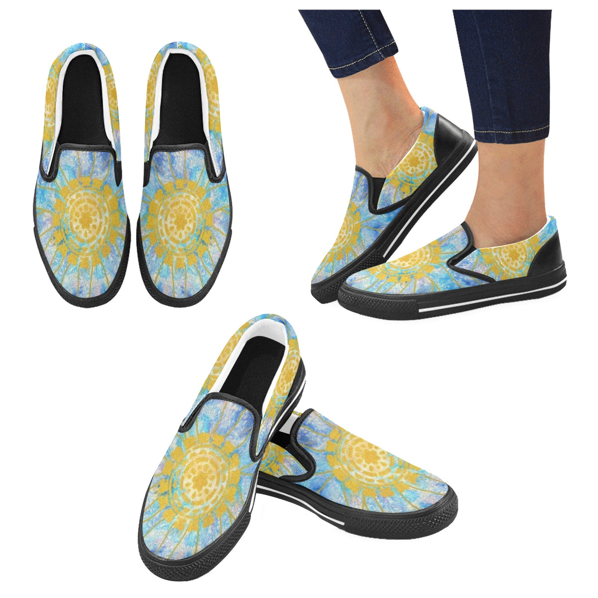 Serenity -Men's Slip-On Canvas Shoes