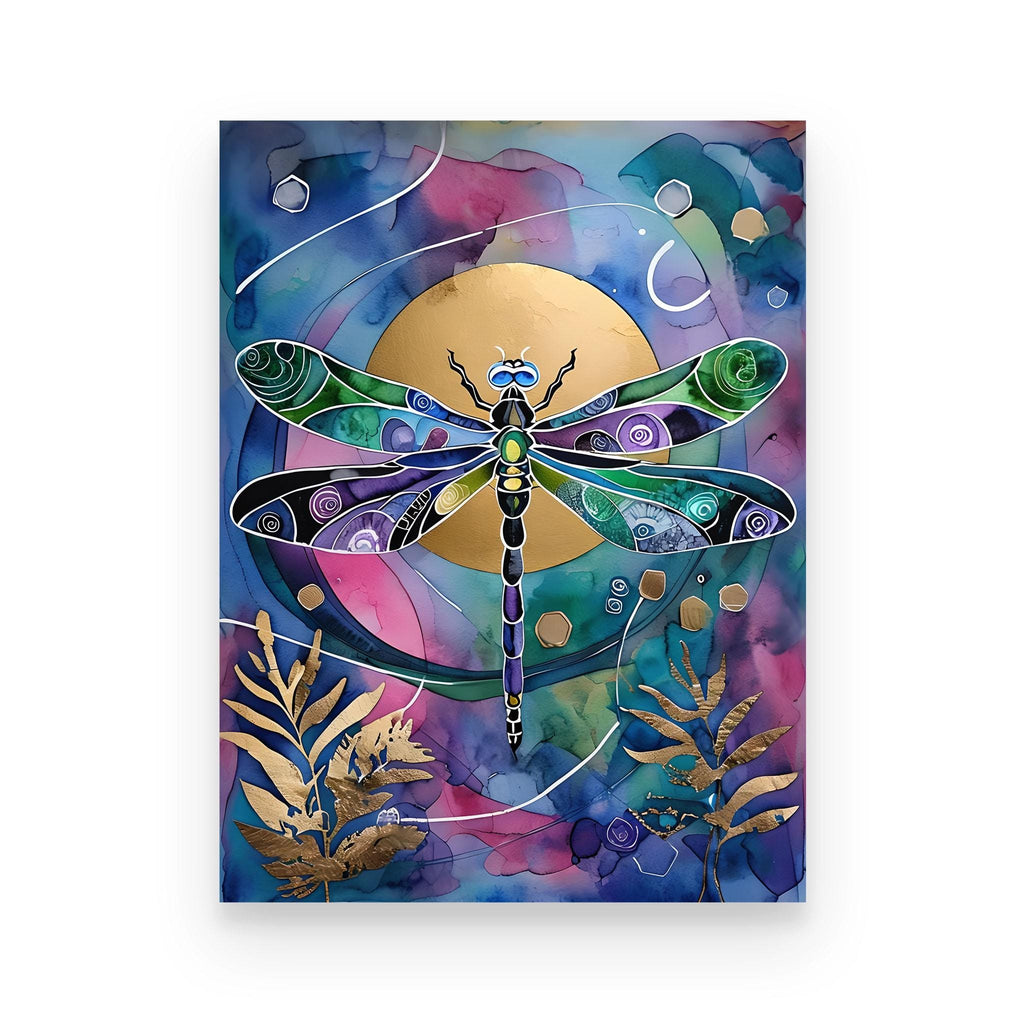 Dragonfly Sun - Standard Poster