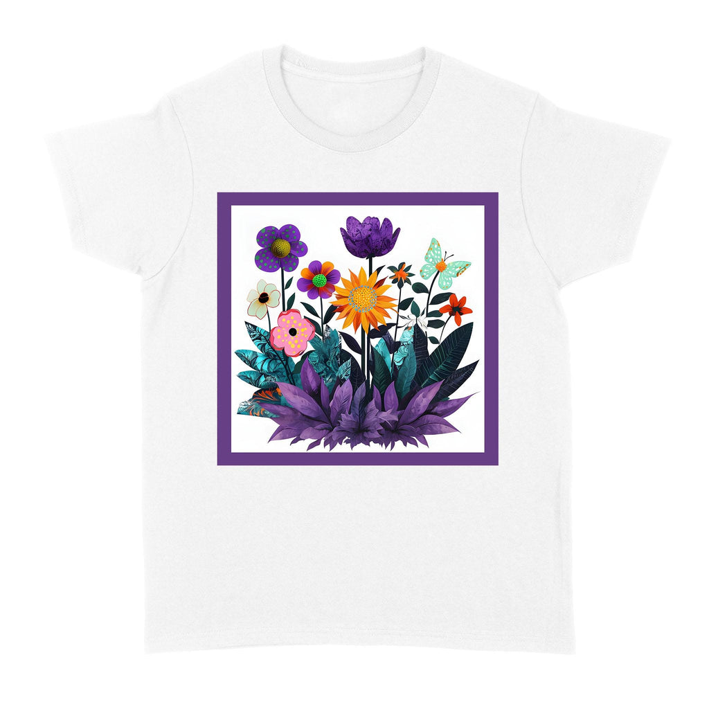 Abstract Purple Garden - Standard Women's T-shirt