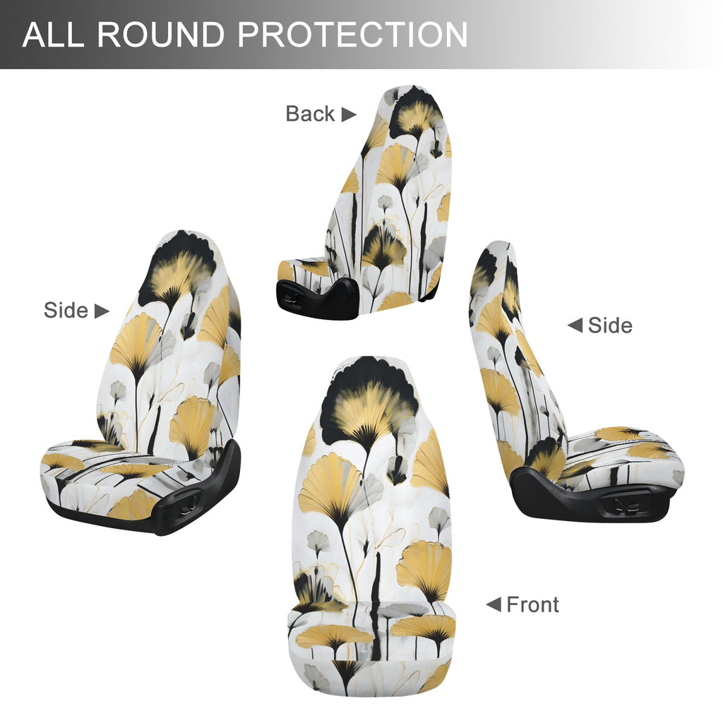 Golden Ginkgo Car Seat Covers (Set of 2)