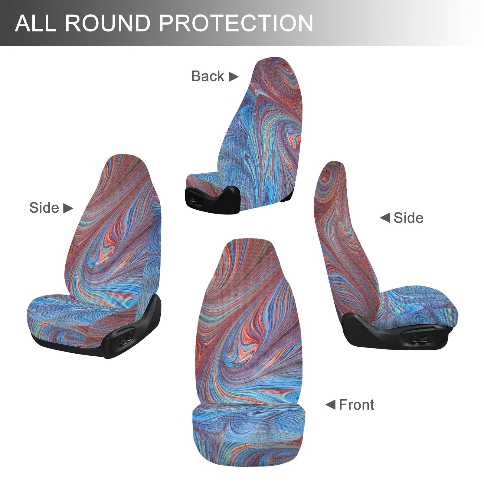 Superhero Car Seat Covers (Set of 2)
