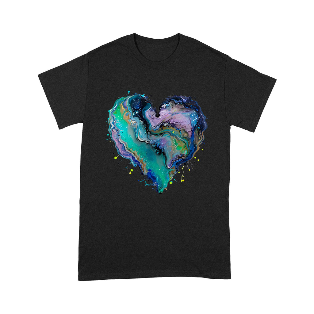 Fluid Art Heart (1) - Unisex Standard T-Shirt