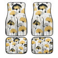 Golden Ginkgo 4-Piece Car Floor Mats