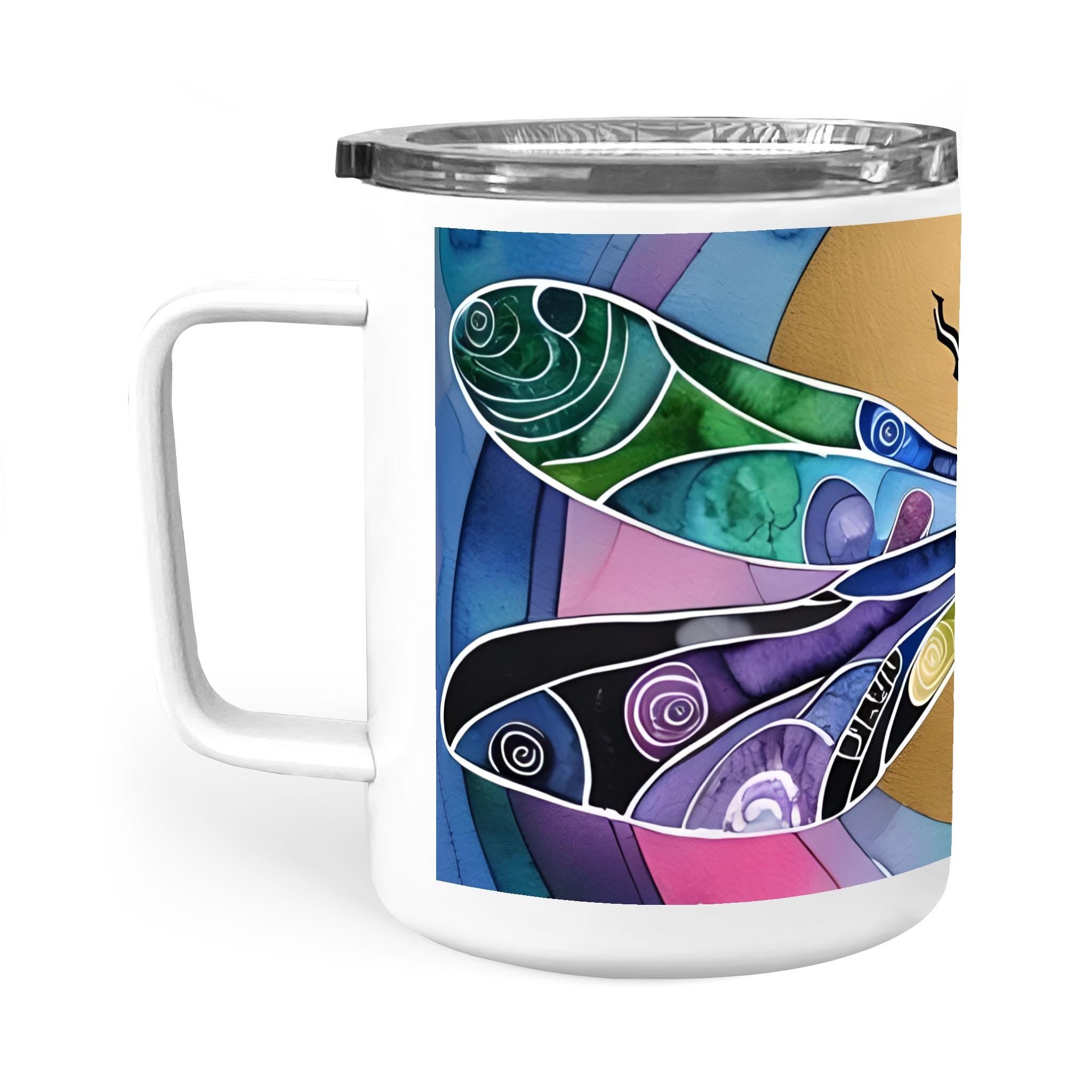 Dragonfly Sun - Insulated Mug