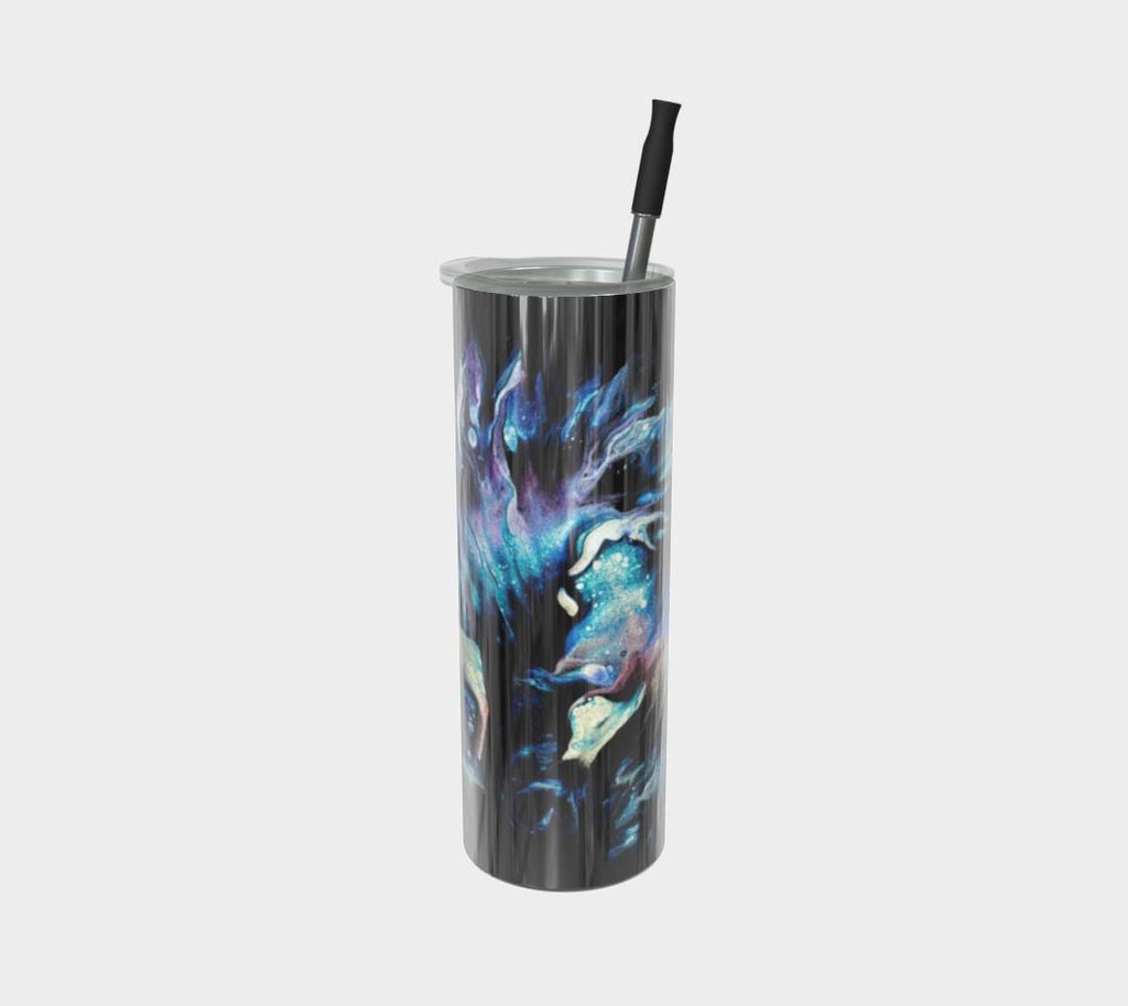 Teal Delight Stainless Steel Tumbler