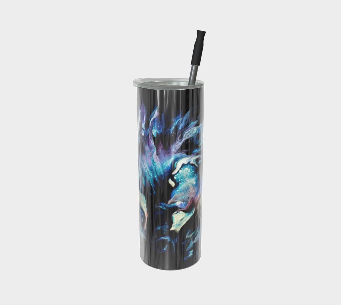 Teal Delight Stainless Steel Tumbler