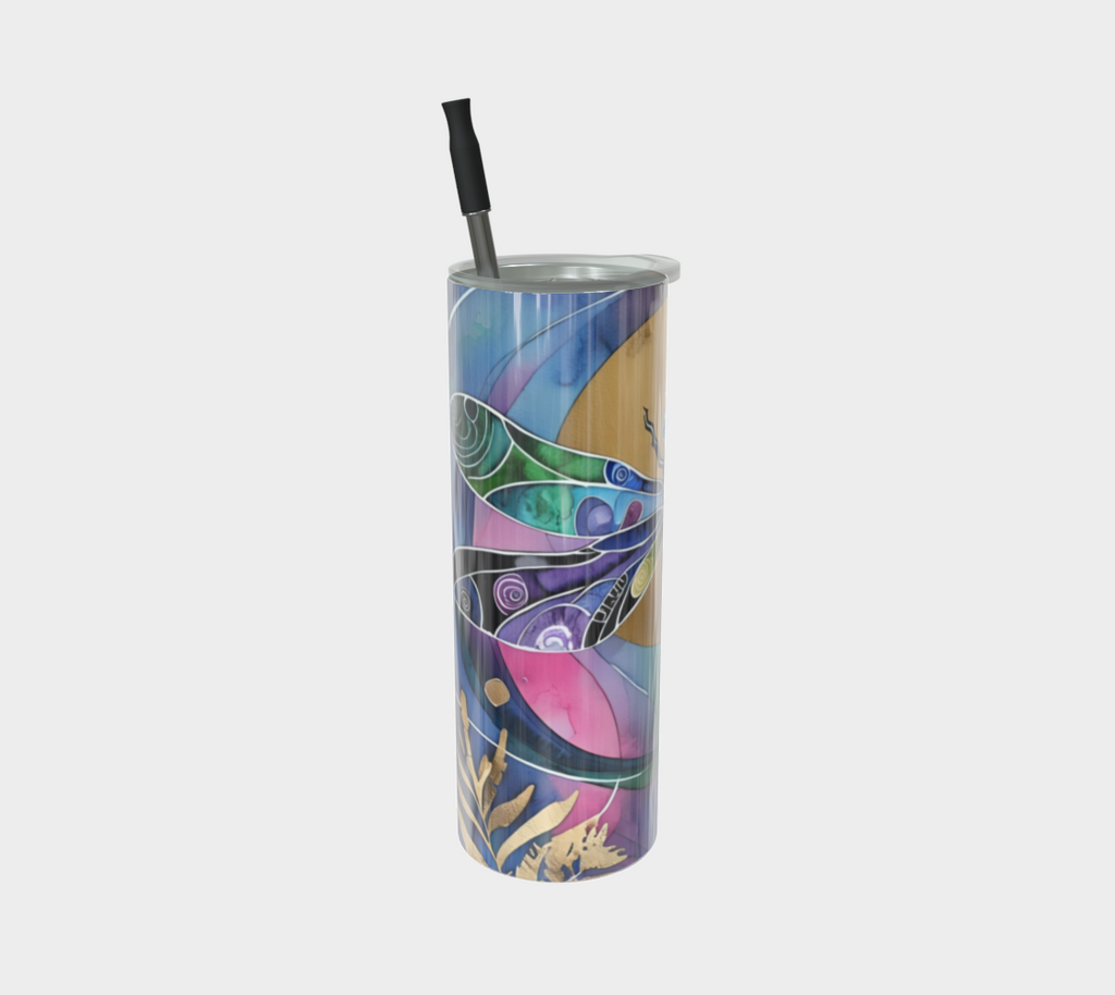 Dragonfly Sun - Stainless Steel Tumbler