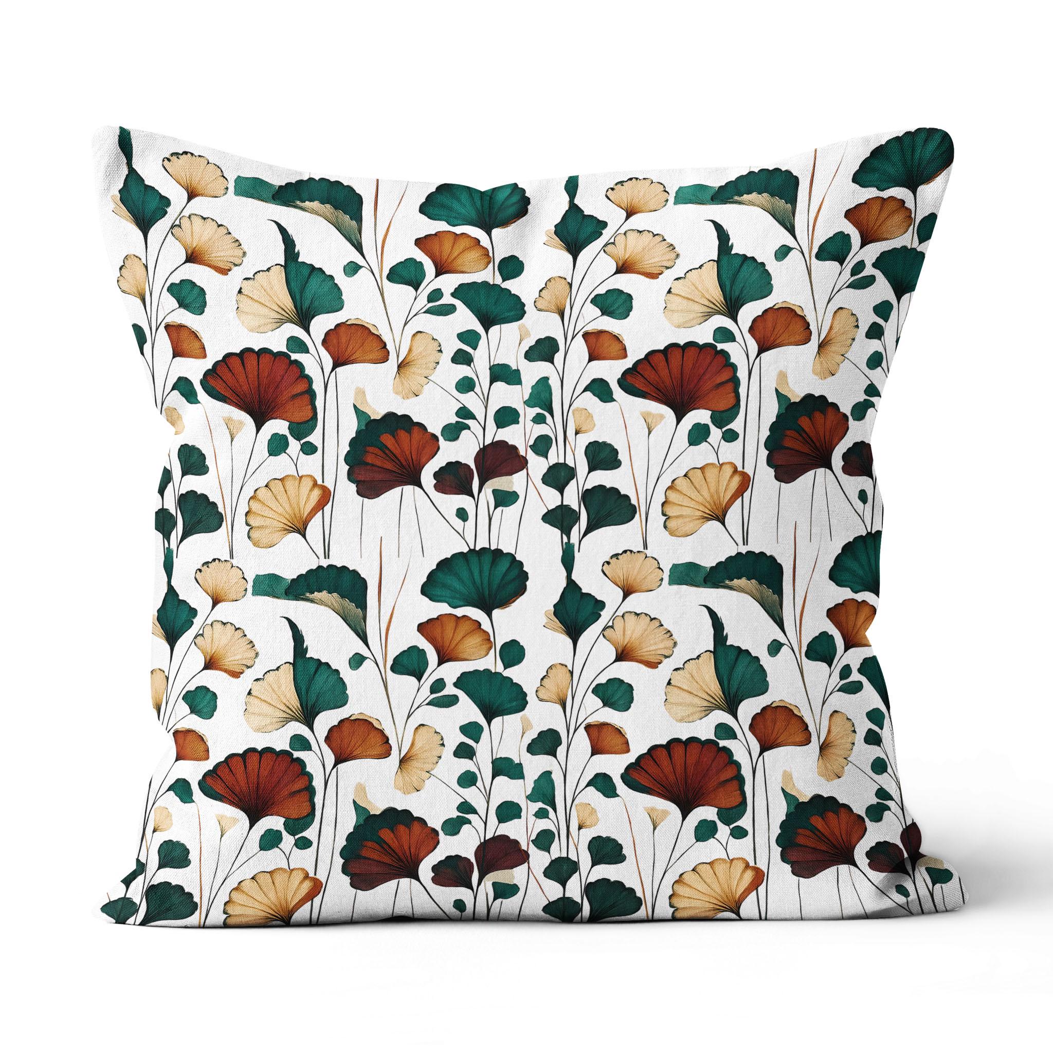 Happy Valley Pattern - Canvas Throw Pillow