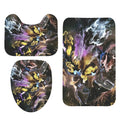 Seline 3-Piece Bathroom Rug Set