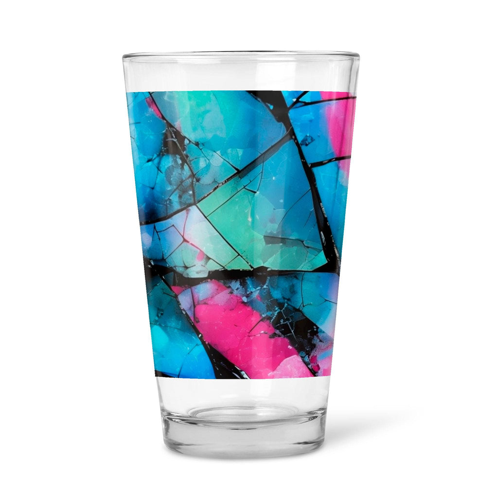 Mystical Mosaic - 16oz Pint Beer Glass