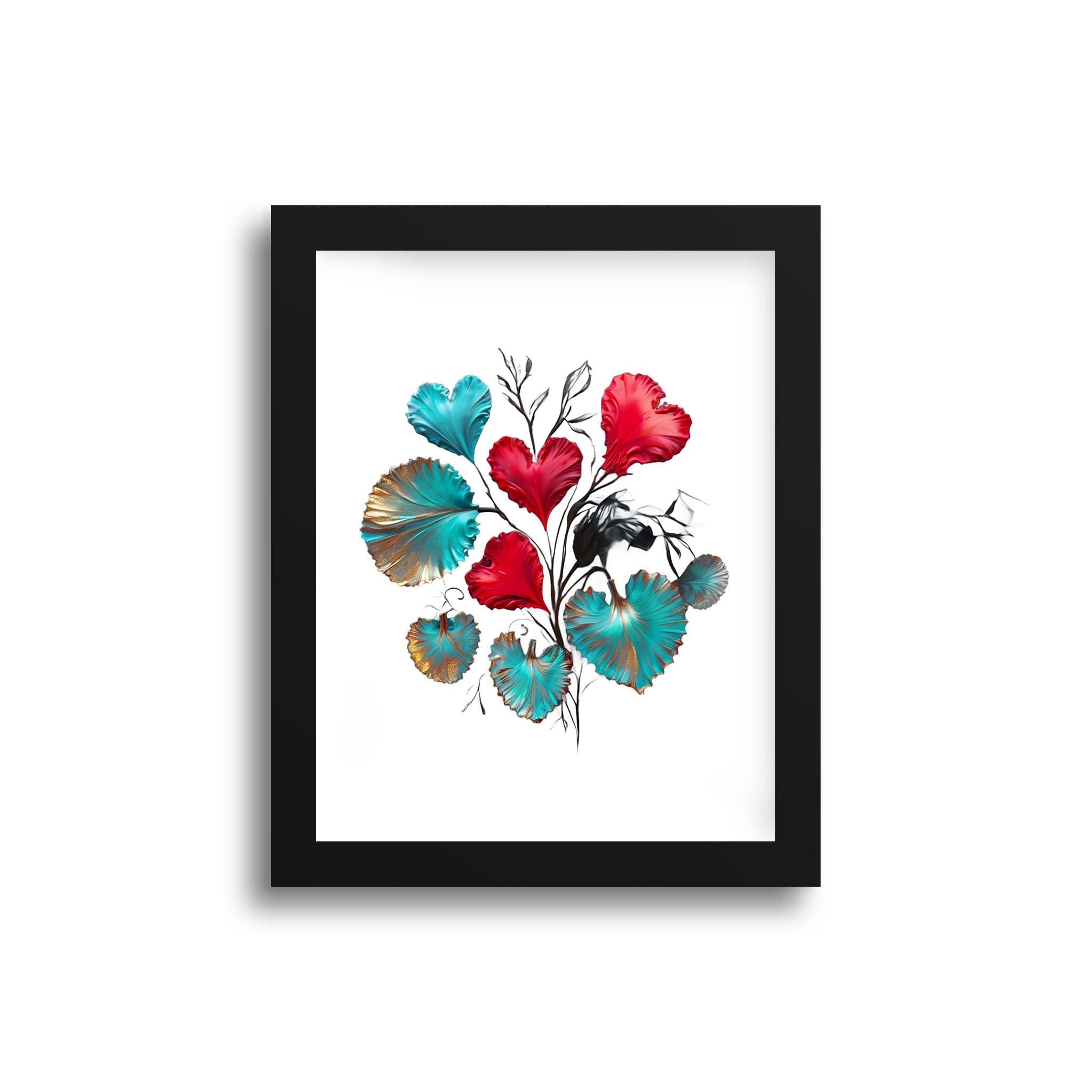 Hearts Grow Fonder - Framed Art Print (1" frame)