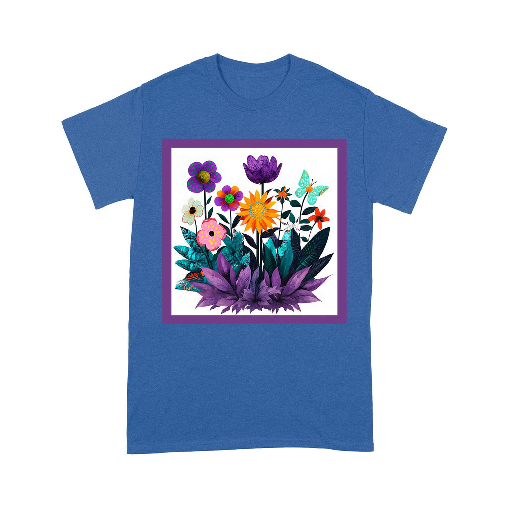 Abstract Purple Garden - Unisex Standard T-Shirt