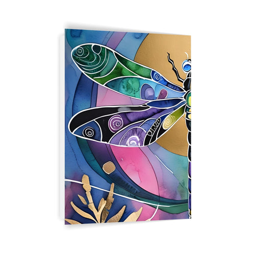 Dragonfly Sun - 5x7 Folded Greeting Card