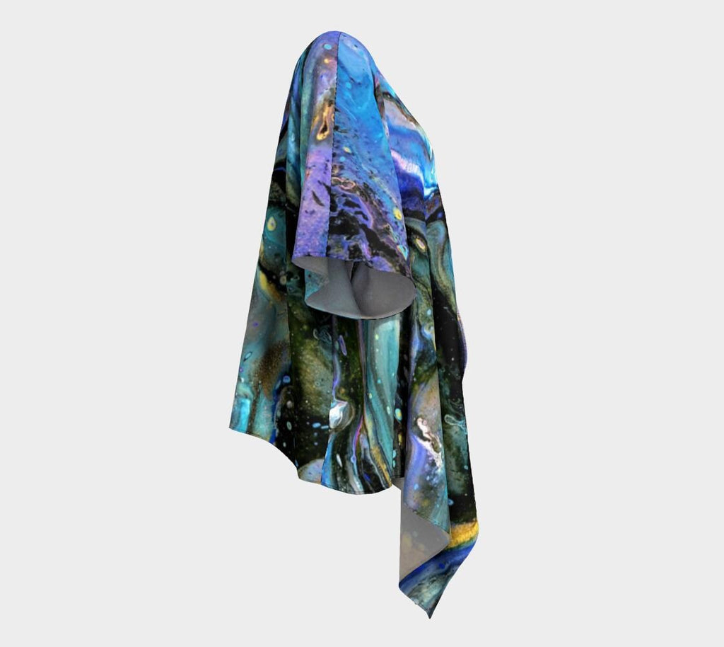 The Face Draped Kimono
