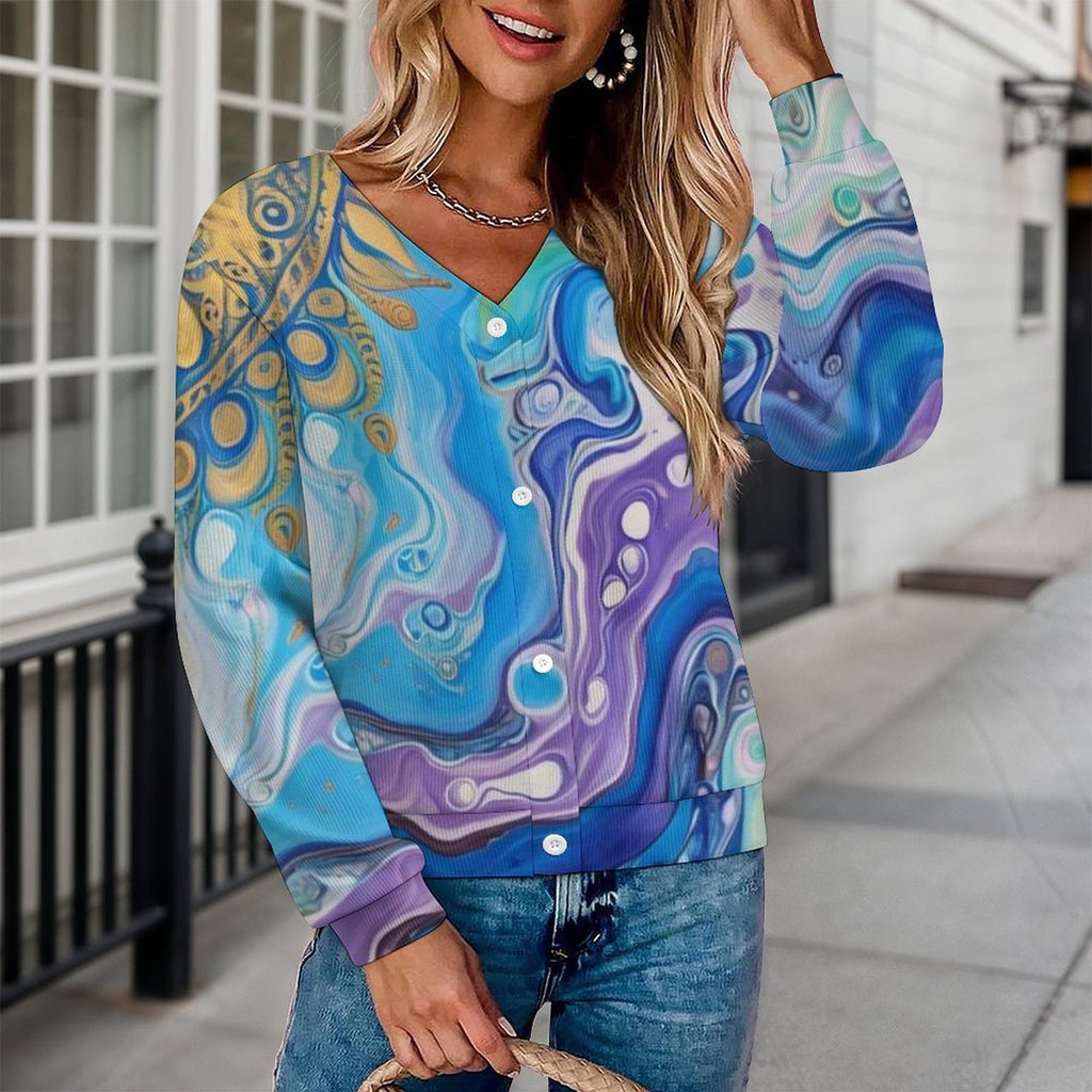 Mandala Sun - Women's Cardigan