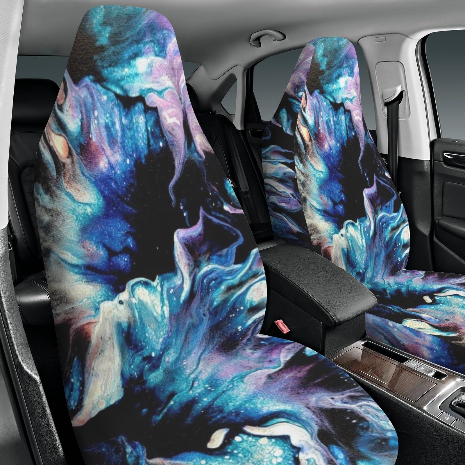 Teal Delight Car Seat Covers (Set of 2)