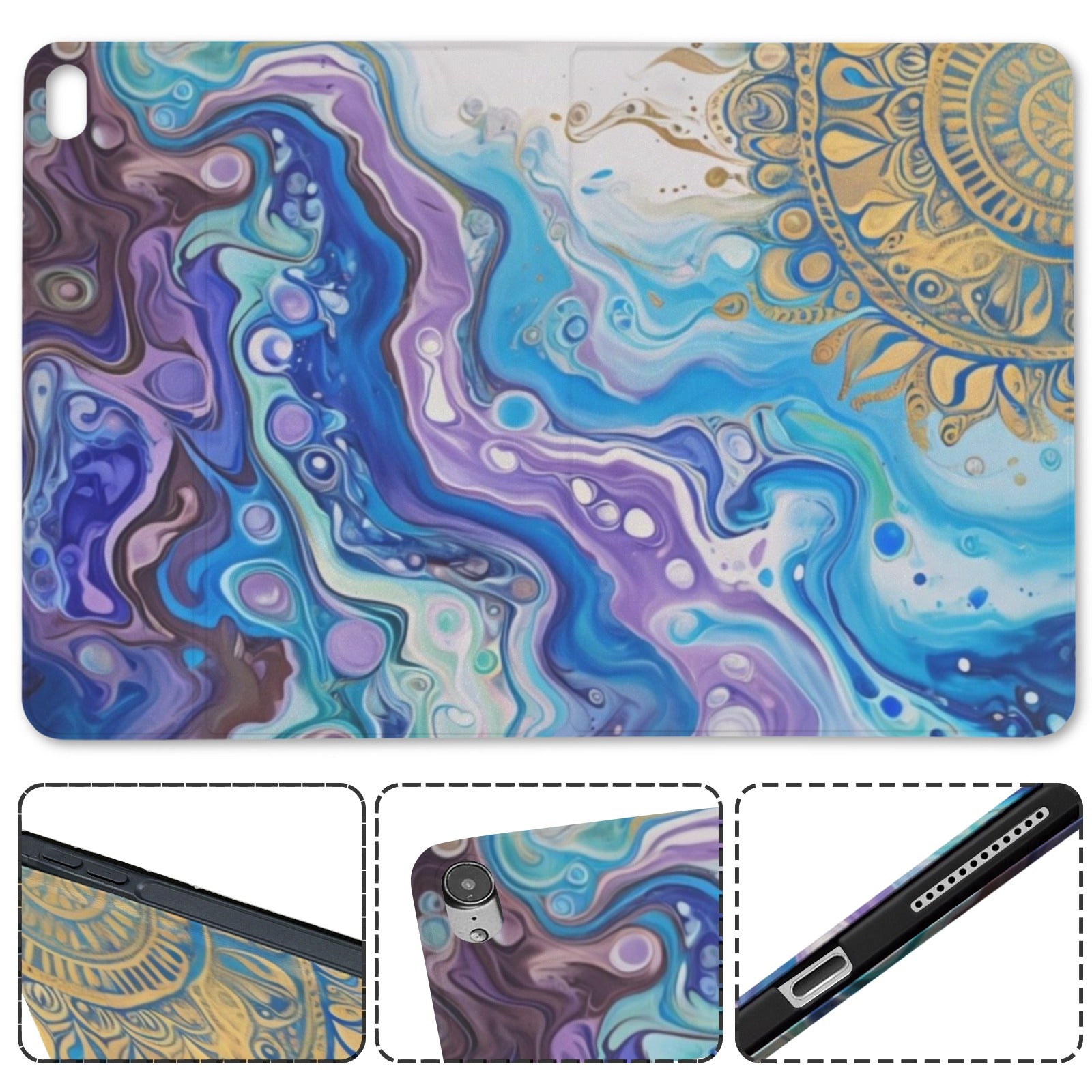 Mandala Sun Protective Case for iPad Air (11-inch)