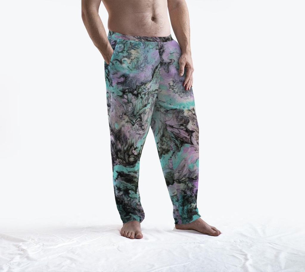 Turquoise Splash - Lounge Pant