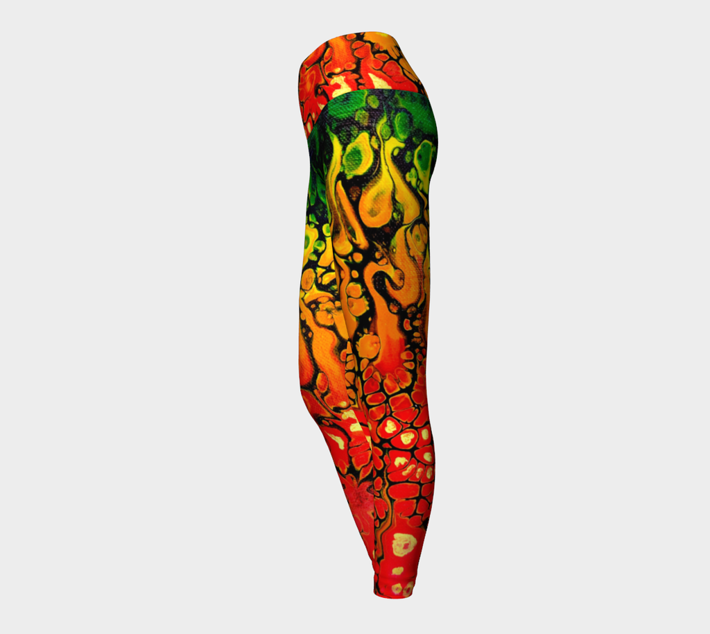 Fire - Yoga Leggings