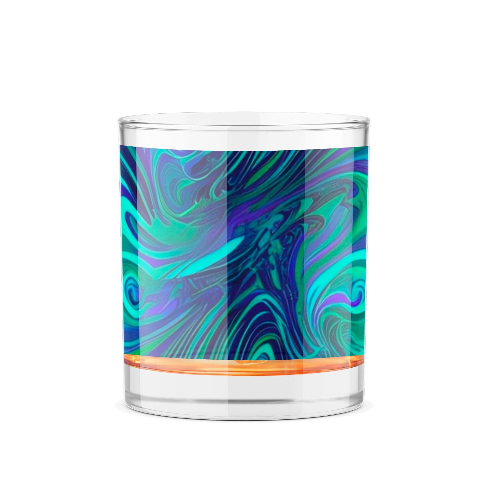 Dreamy Spirals - Whiskey Glass