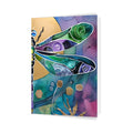Dragonfly Sun - 5x7 Folded Greeting Card