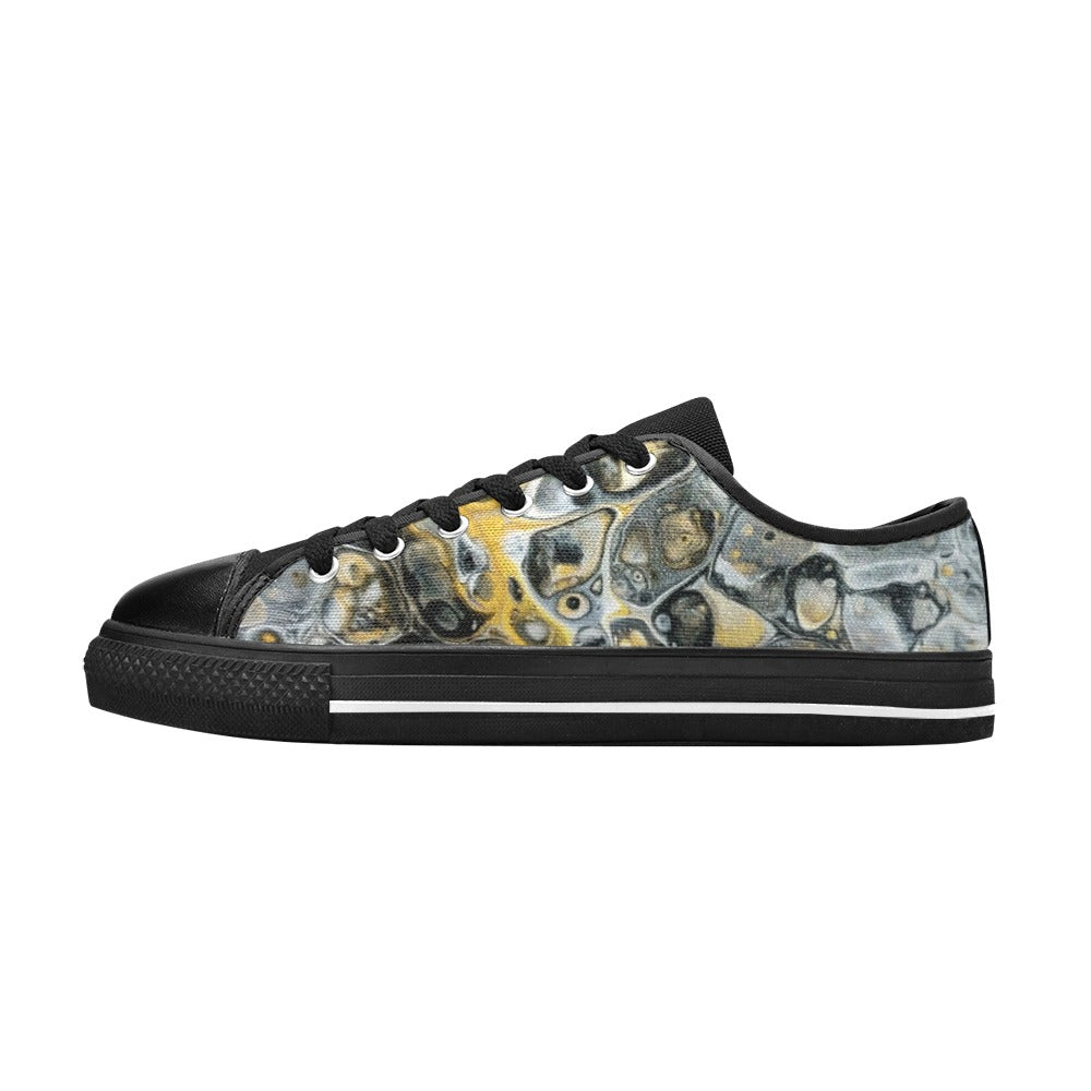 Stone Art - Men's Classic Canvas Shoes