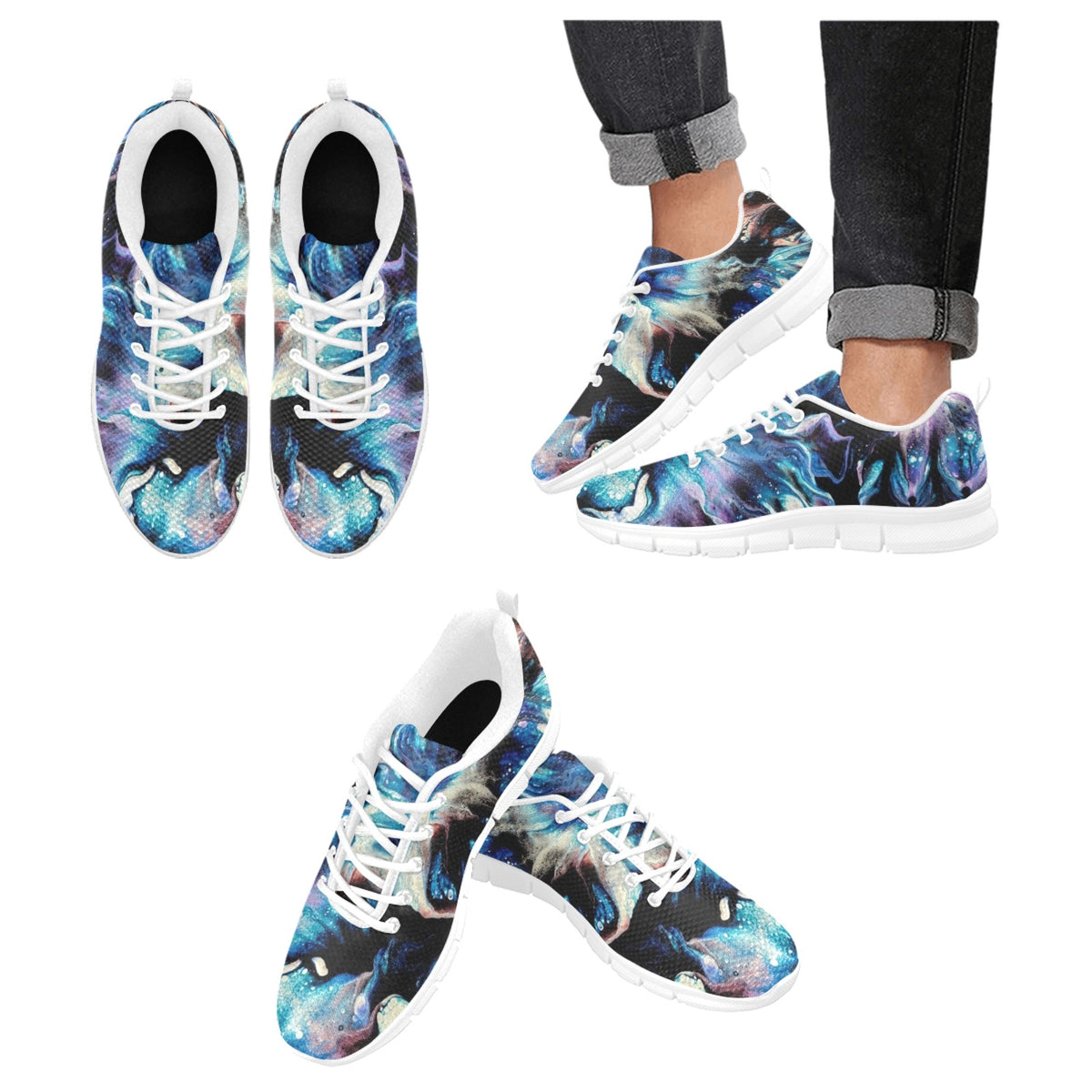 Teal Delight - Women's Breathable Running Shoes