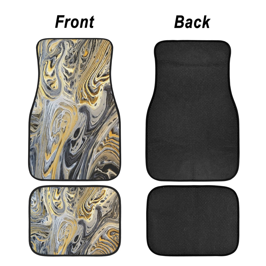Metallurgy 4-Piece Car Floor Mats