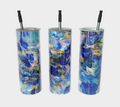 Royal Blue Garden - Stainless Steel Tumbler