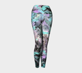 Turquoise Splash - Yoga Leggings
