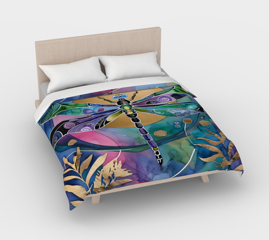 Dragonfly Sun - Duvet Cover
