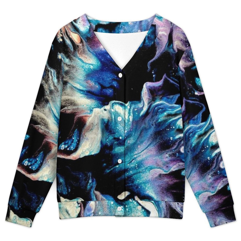 Teal Delight Women's Cardigan