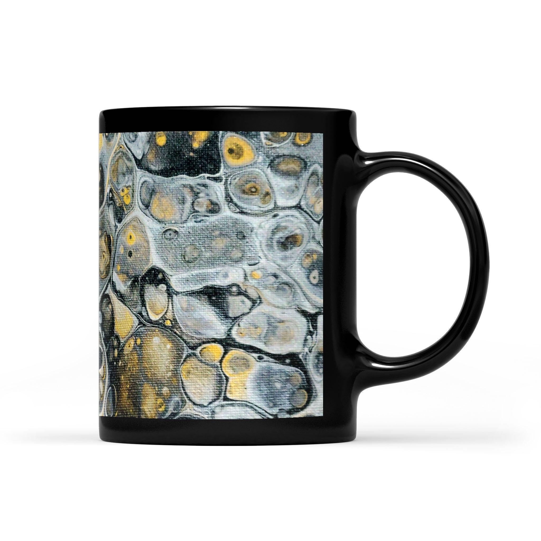 Stone Art - Black Mug (New)