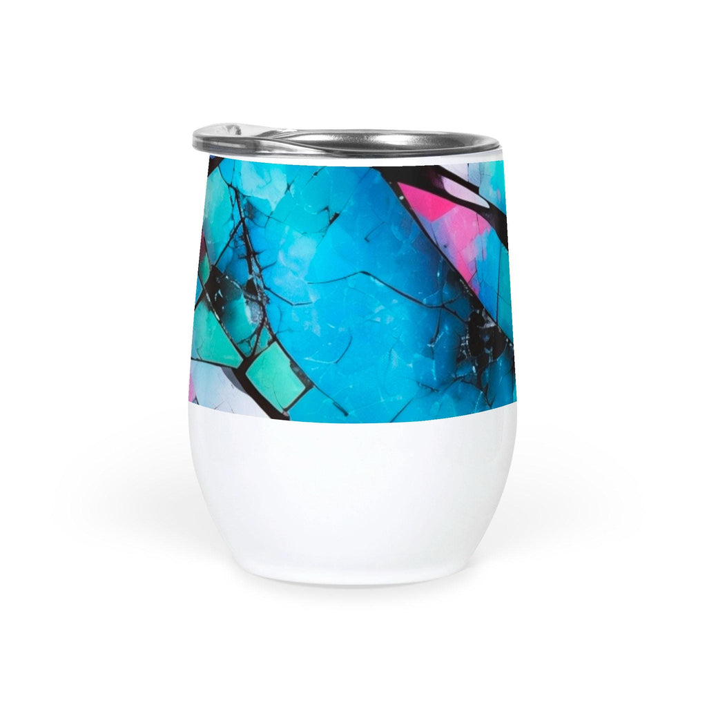 Mystical Mosaic - Wine Tumbler