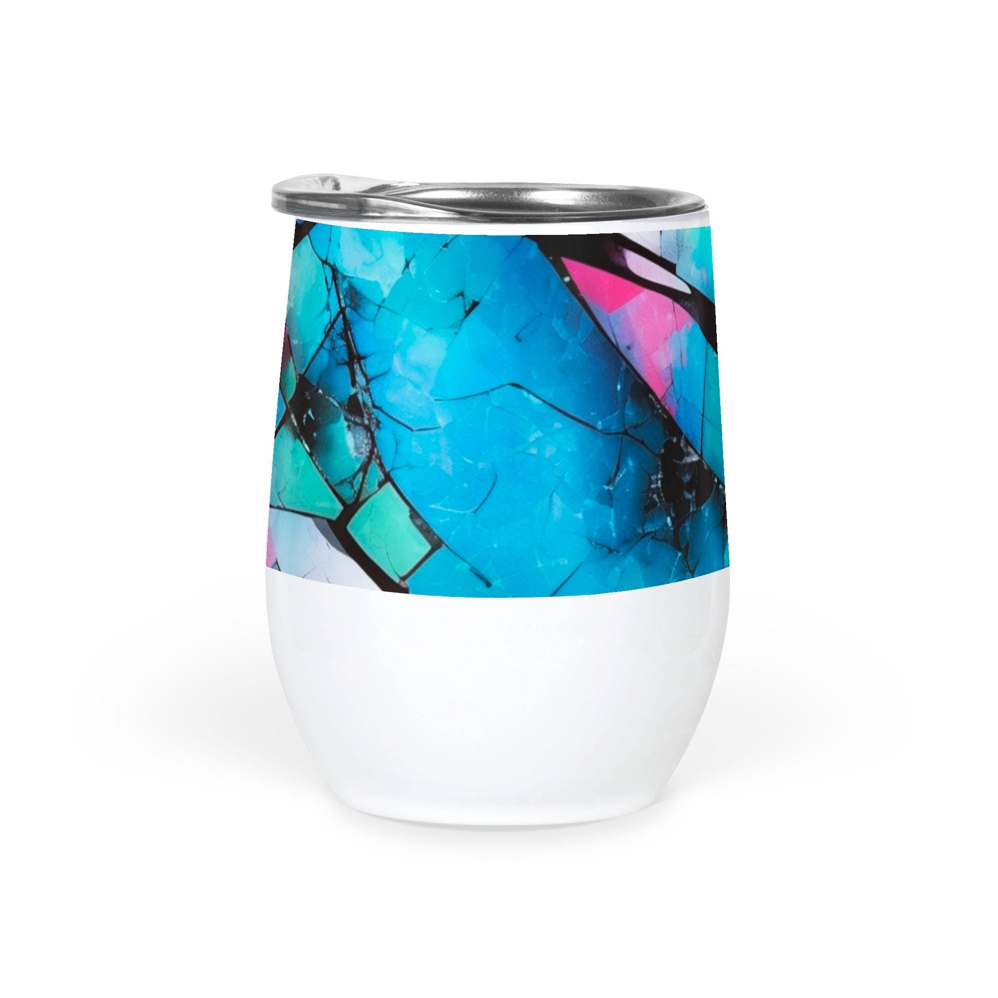 Mystical Mosaic - Wine Tumbler