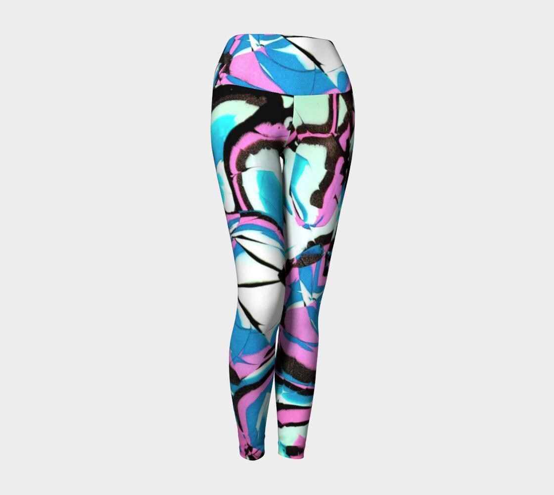 Glow Party - Yoga Leggings