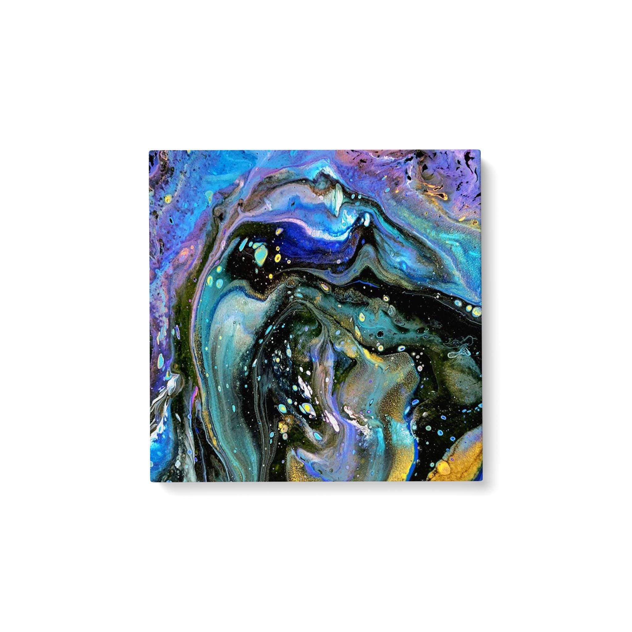 The Face – Premium Matte Canvas Print, Modern Wall Decor