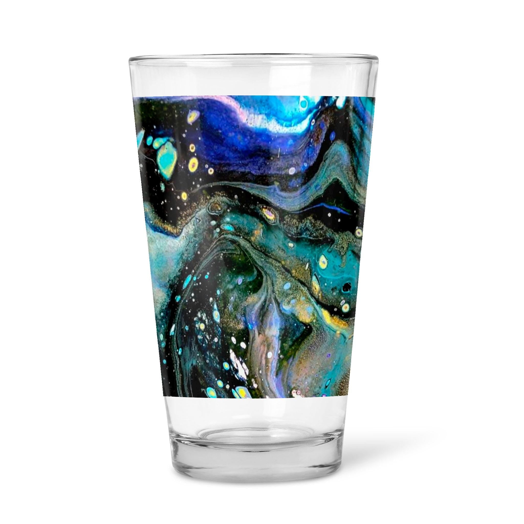 The Face - 16oz Pint Beer Glass