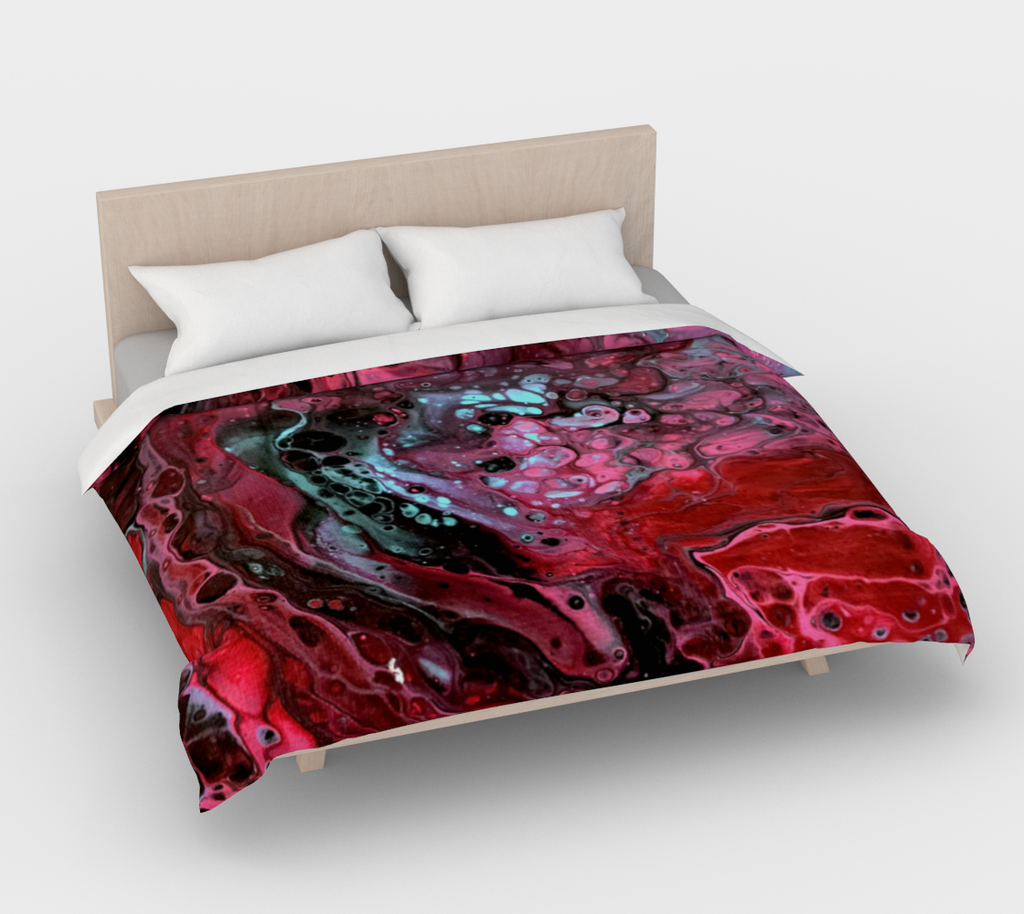 Deep Magenta - Duvet Cover