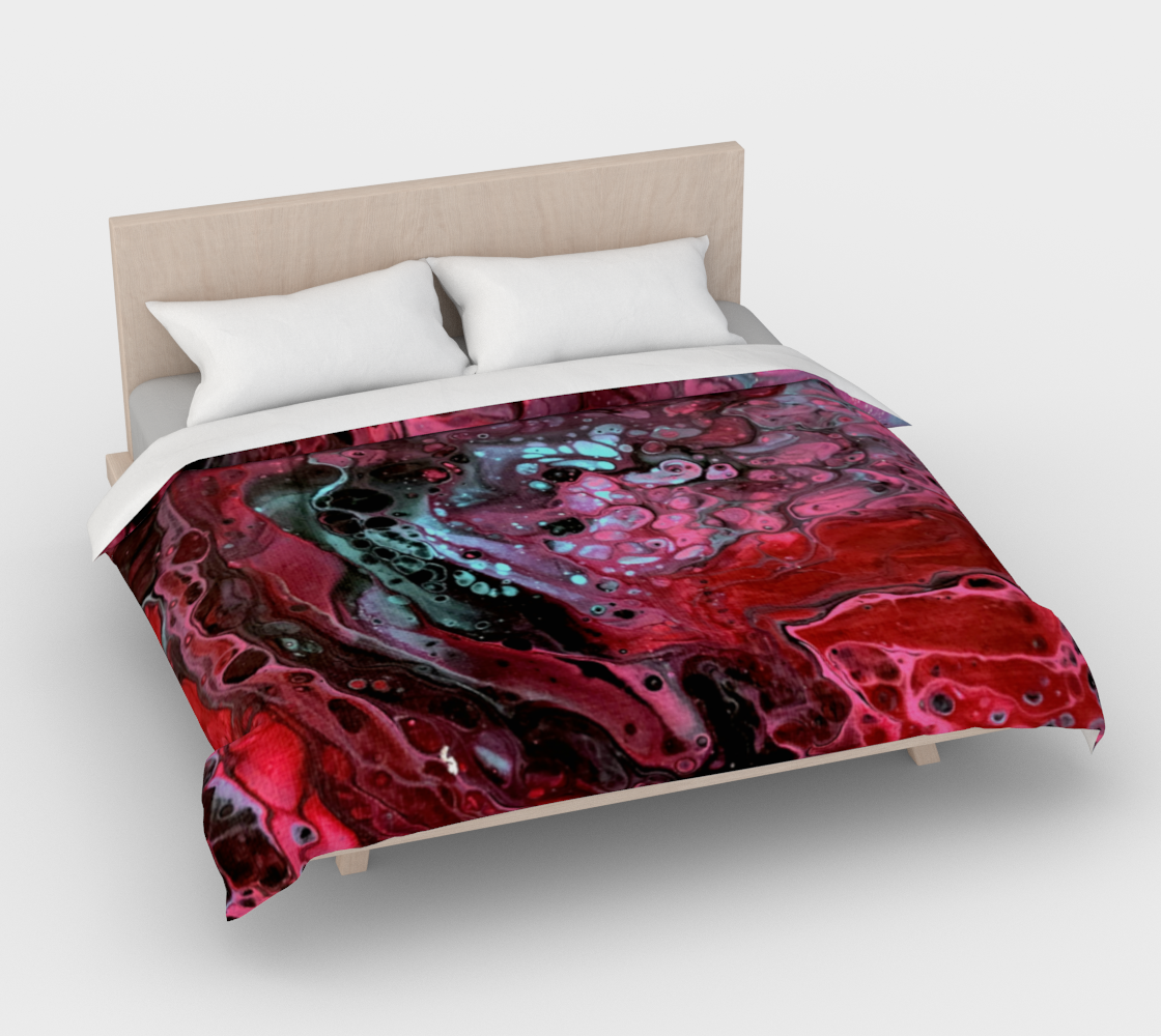 Deep Magenta - Duvet Cover